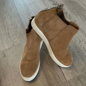 Dolce Vita suede wedge sneaker